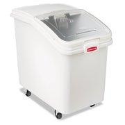 Rubbermaid Commercial ProSave Mobile Ingredient Bin, 30.86gal, 18w x 29 3/4d x 28h, White FG360388WHT